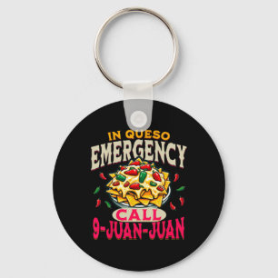 Porte-clés À Queso Urgence Cinco De Mayo Appel 9 Juan Funny