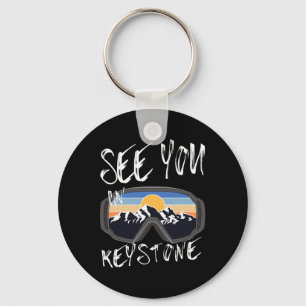 Porte-clés A Voir Dans Keystone Usa Vacation Ski Goggings