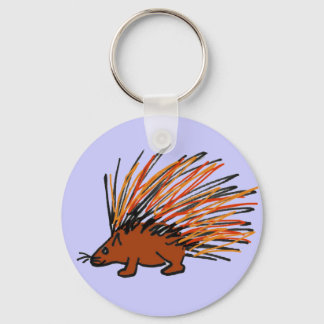 Porte-clés AA- Porte - clé de Porcupine funky