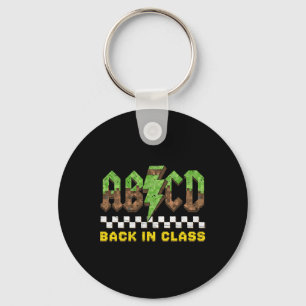 Porte-clés Abcd Retour à l'école Cl Rock Garçons Filles Thé