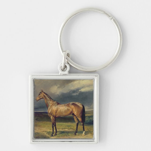 Porte-clés Abdul Medschid le cheval arabe de châtaigne, 1855 (Devant)