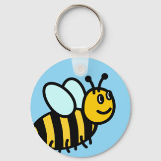 Porte-clés abeille
