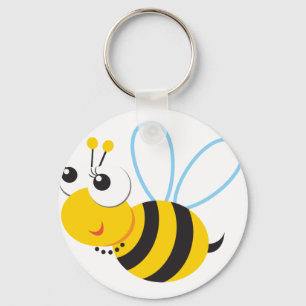 Porte-clés Abeille de Betty d'animaux d'ABC