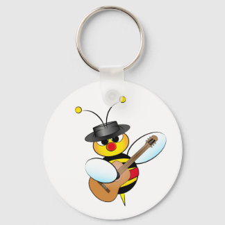 Porte-clés Abeille flamenco espagnole