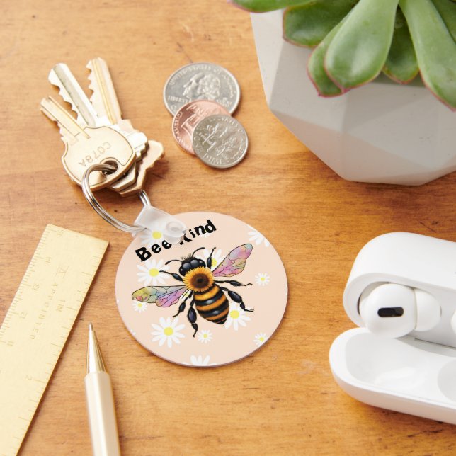 Porte-clés Abeille Genreuse Abeille Tournesol (Bureau)