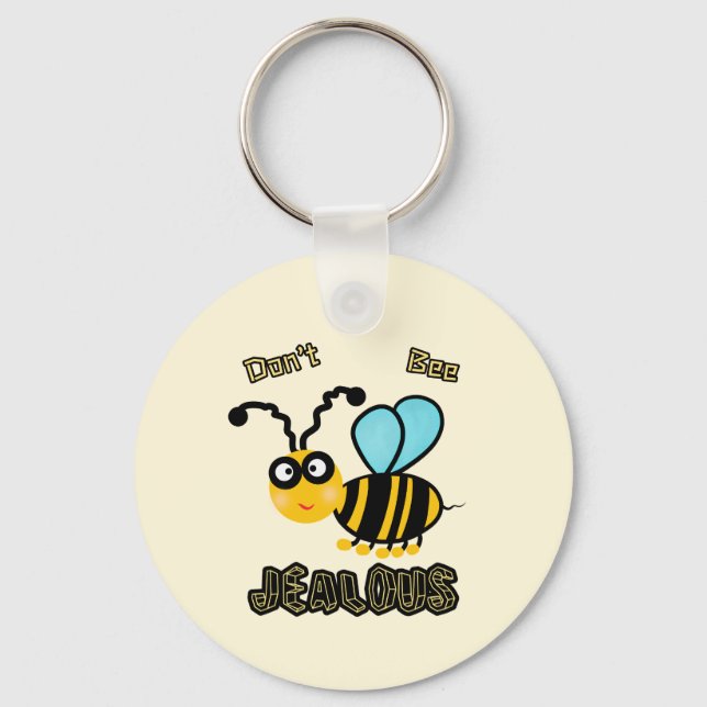 Porte-clés Abeille mignonne (Recto)