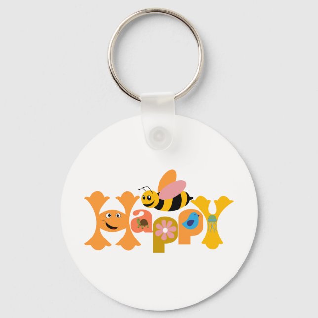 Porte-clés Abey Happy (Recto)
