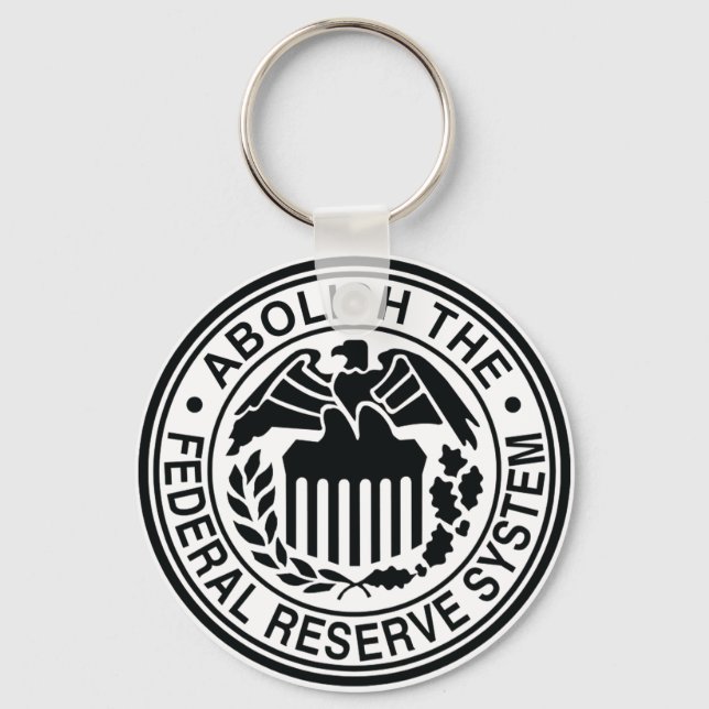 Porte-clés Abolir la Réserve fédérale (Recto)