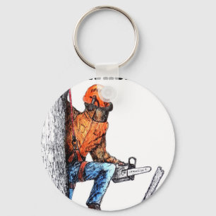 Porte-clés Aboriste Arbre chirurgien Anniversaire cadeau prés