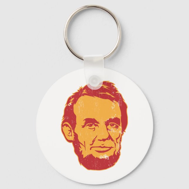 Porte-clés Abraham Lincoln Porte - clé du portrait (Recto)