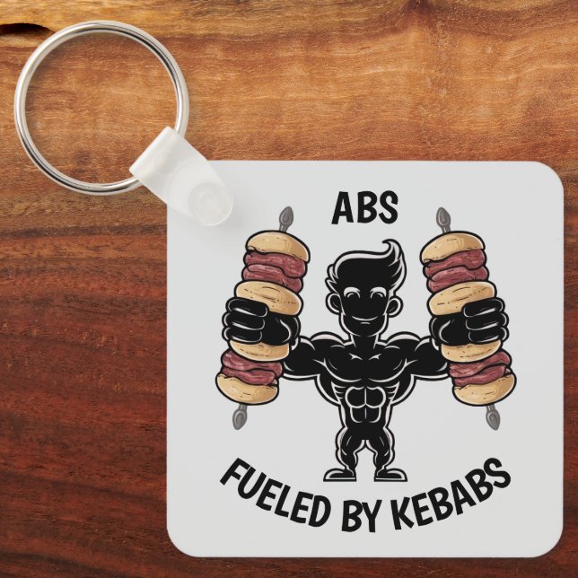 Porte-clés Abs et Kébabs  (Recto)