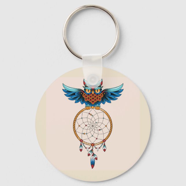 Porte-clés Abstract Dream catcher (Recto)