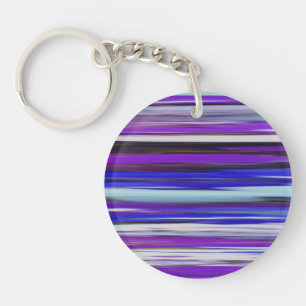 Porte-clés Abstrait #2 : Flou ultraviolet