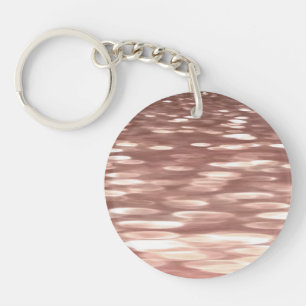 Porte-clés Abstrait n° 3 : Rose de cuivre