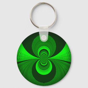Porte-clés Abstrait vert clair Motif Kaleidoscope Super