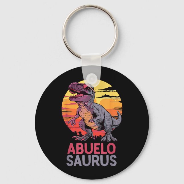 Porte-clés Abuelo-Saurus T-Rex Dino Dinosaure AbueloSaurus (Recto)