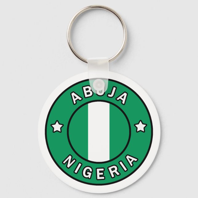 Porte-clés Abuja Nigeria (Recto)
