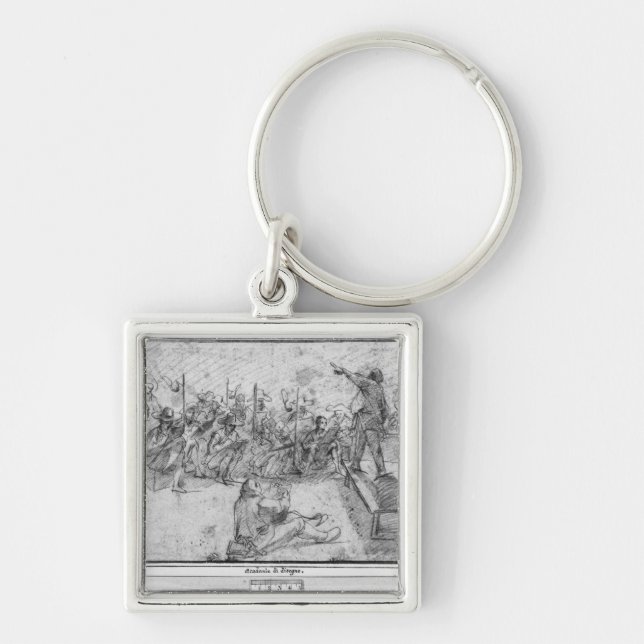 Porte-clés Académie de dessin (Devant)