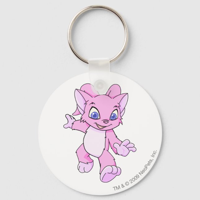 Porte-clés Acara rose (Recto)