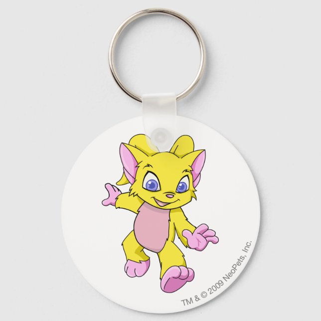 Porte-clés Acara Yellow (Recto)