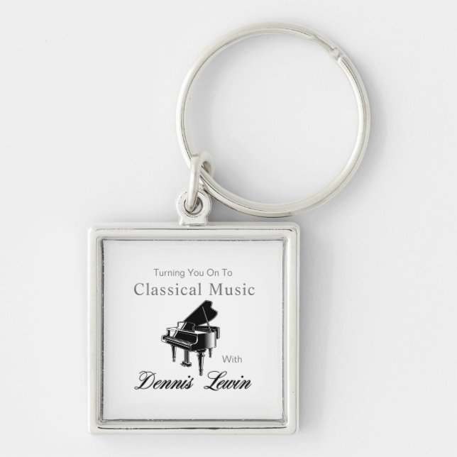 Porte-clés Accédez Au Porte - clé De Musique Classique (Devant)