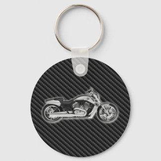 Porte-clés Accessoire de mode 3D Carbon Harley Motorcycle