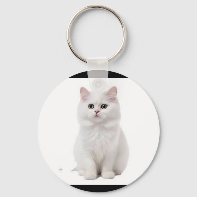 Porte-clés Accessoire Feline élégant et adorable (Recto)