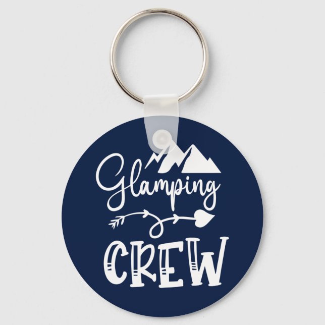 Porte-clés Accessoires Camping Glamping (Recto)