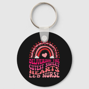 Porte-clés Accouchement Des Plus Mignons Cœurs Sucrés Travail