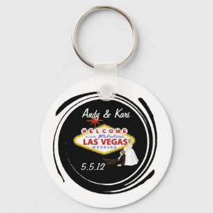 Porte-clés Accueil à notre épouser fabuleux de Las Vegas