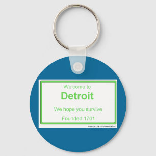 Porte-clés Accueil de Detroit