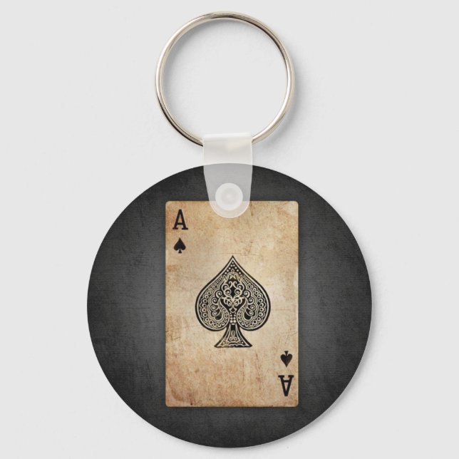 Porte-clés Ace of spades (Recto)