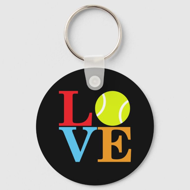 Porte-clés Ace Tennis LOVE (Recto)