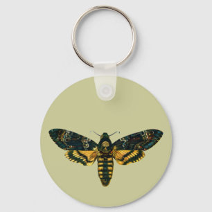 Porte-clés Acherontia atropos (Moelle Hawkmoth de la tête de