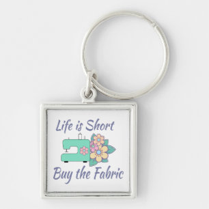 Porte-clés Achetez le tissu, coudre, coudre, planter, artisan