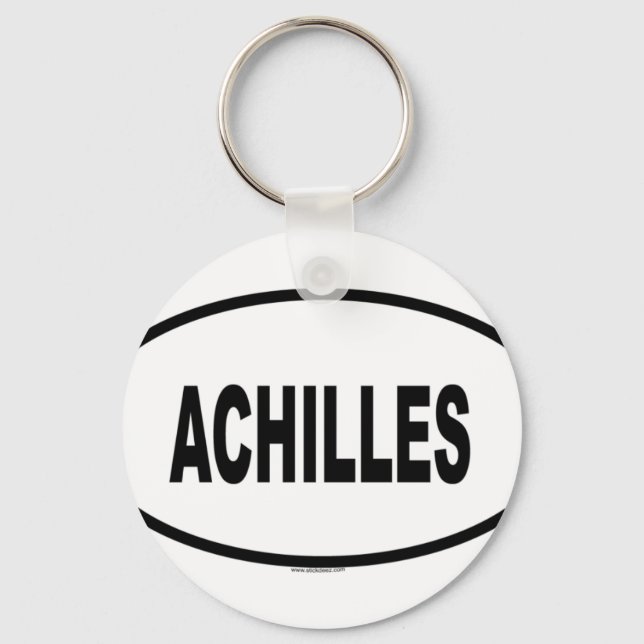 PORTE-CLÉS ACHILLES (Recto)