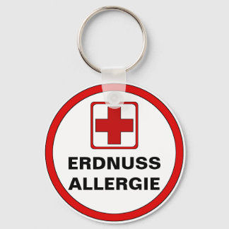 Porte-clés Achtung - ERDNUSS Allergie