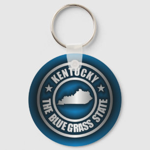 Porte-clés "Acier du Kentucky (bleu)"