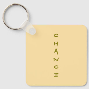 Porte-clés acrylique Chance