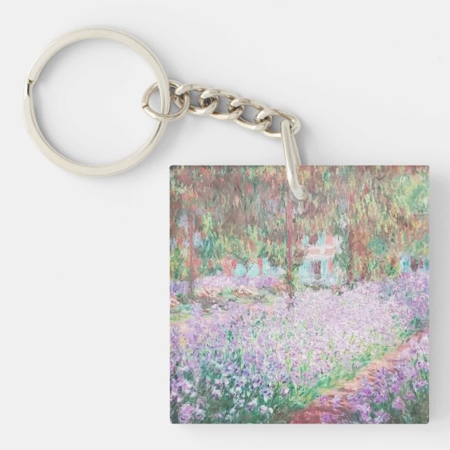 Porte-clés acrylique du jardin de Claude Monet à G (Devant)