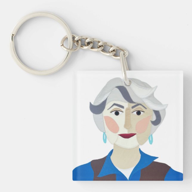 Porte-clés acrylique Golden Girls (Devant)