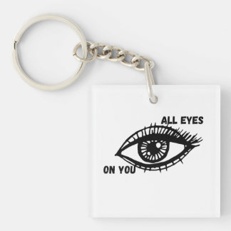 Porte-clés acrylique Porte-clés audacieux et minim