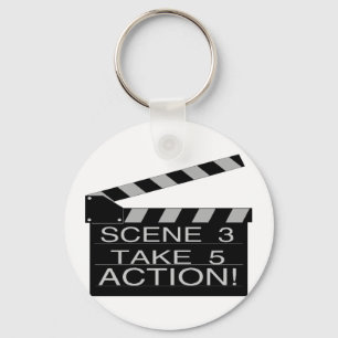 Porte-clés Action