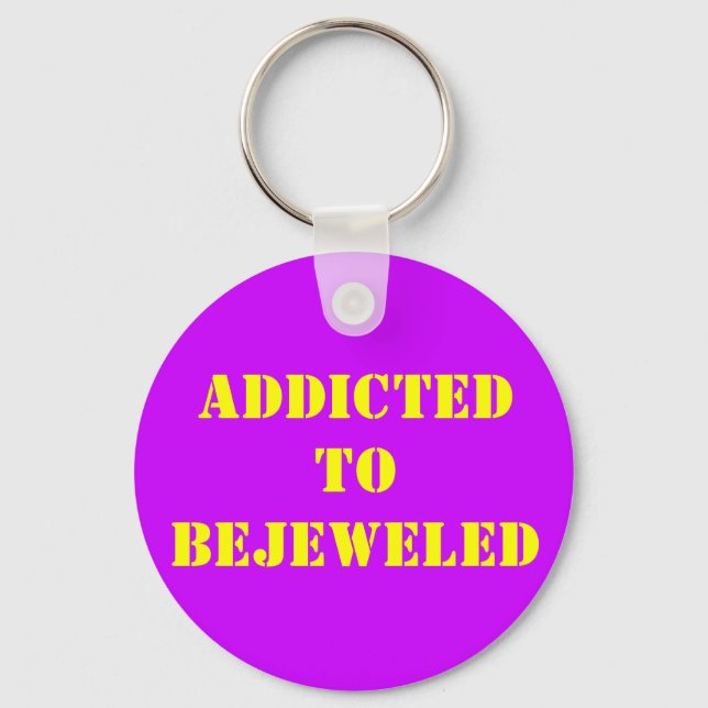 PORTE-CLÉS ADDICTEDTO BEJEWEET (Recto)