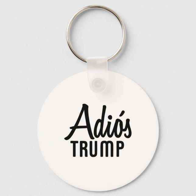 Porte-clés Adieu Trump Démocrate Élection US  (Recto)