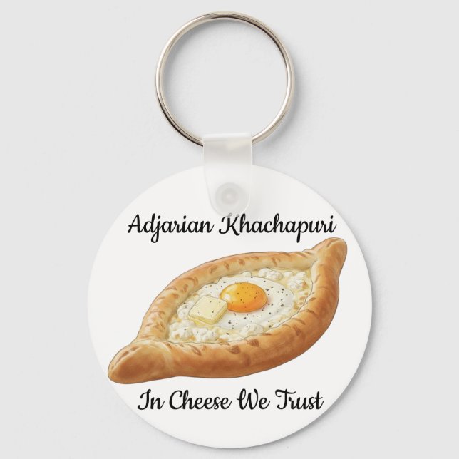 Porte-clés Adjarian Khachapuri  (Recto)