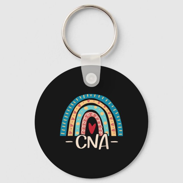 Porte-clés Adn - Semaine d'appréciation Certified Nursing Ist (Recto)