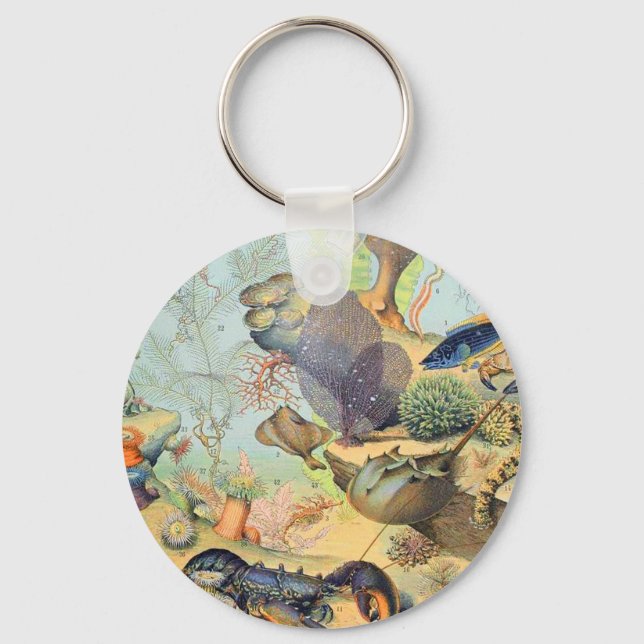 Porte-clés Adolphe Millot océan B (Recto)