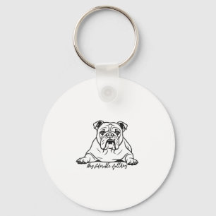 Porte-clés Adorable Bulldog