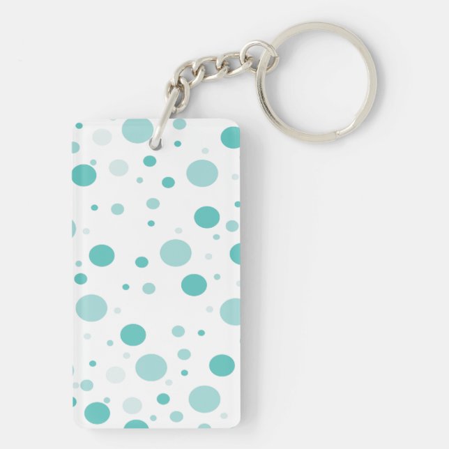 Porte-clés Adorable Motif Pois (Dos)